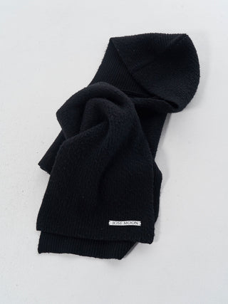 WOOL CASHMERE HOODIE MUFFLER