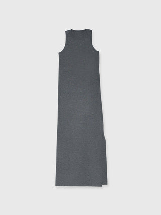 CUTTING LAYERED KNIT DRESS