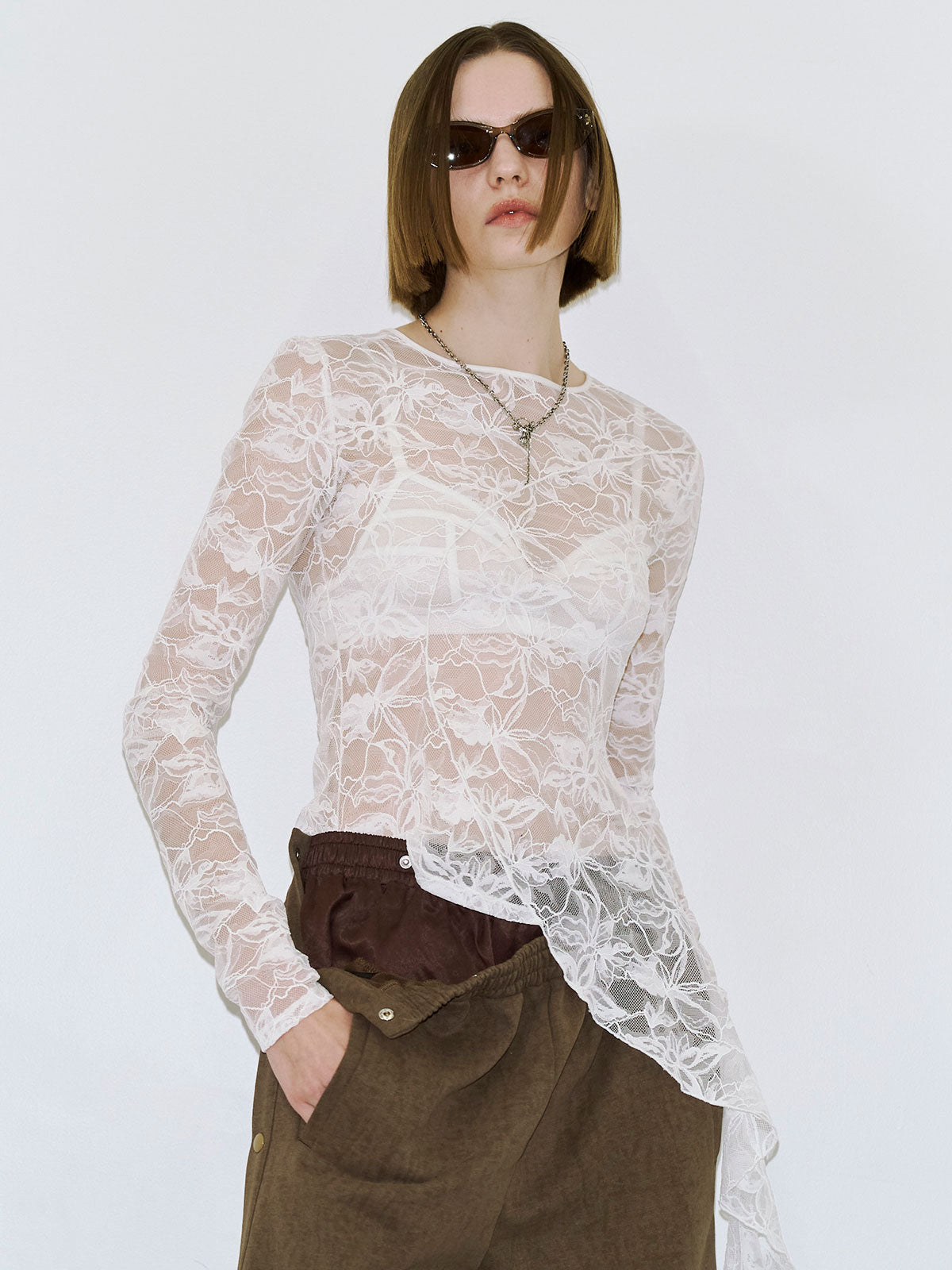 LACE LONGSLEEVE TOP – JOSEMOON