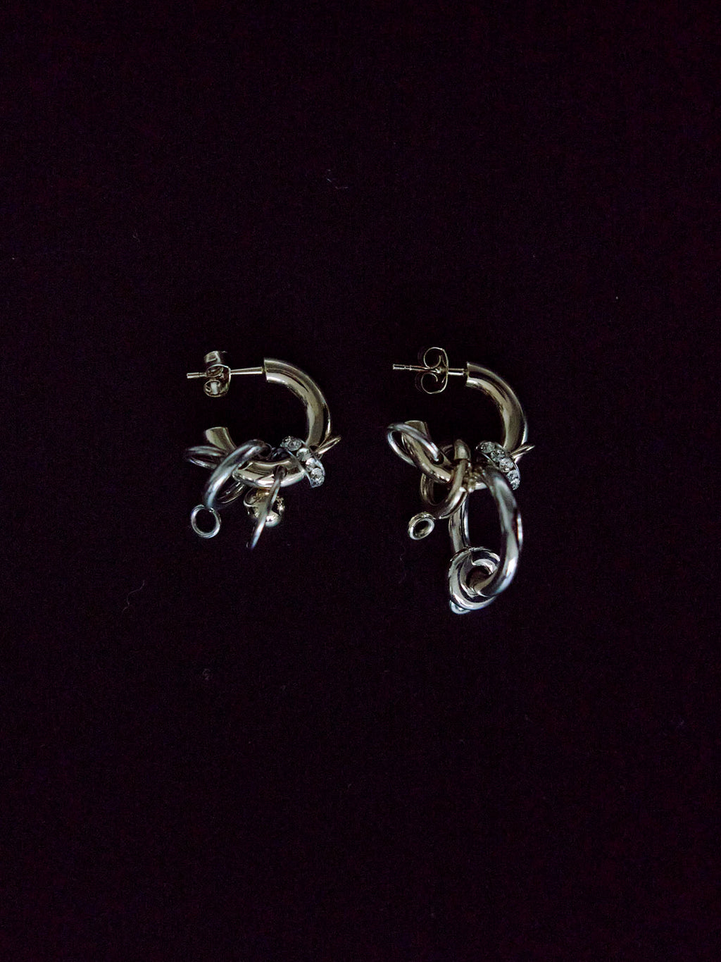 JUSTINE CLENQUET ALAN EARRINGS - メルカリ