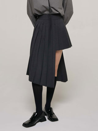 SCREW PLEATS SKIRT