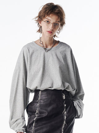 OVER PRINT LONG TSHIRT