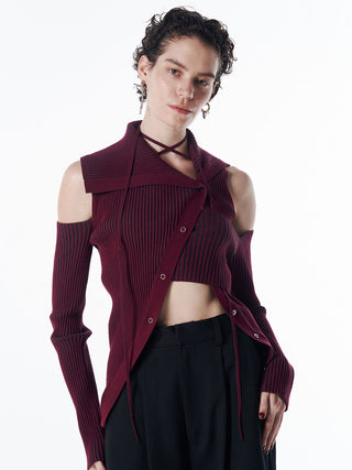 CHOKER LAYERED KNIT