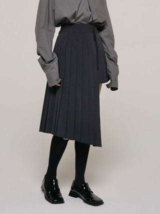 SCREW PLEATS SKIRT