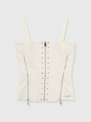 ARMURE ZIP BUSTIER