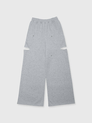 BIJOU SLIT SWEAT PANTS