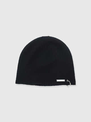 KNIT PIRCED BEANIE