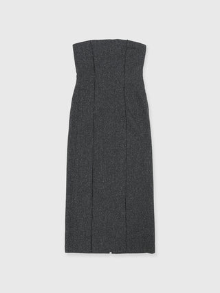 CUT OFF DETAILS DRESS