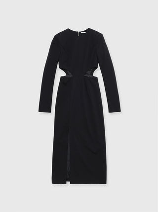 WEST CUTTING SLIT DRESS