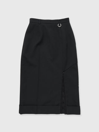 ASYMMETRY LINER SKIRT