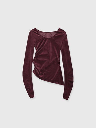 SHEER VELOUR 2WAY TOPS