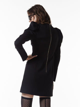 POWER SHOULDER MINIDRESS