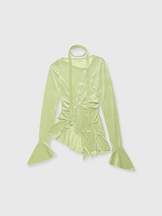 SHEER VELOUR CHOKER TOPS