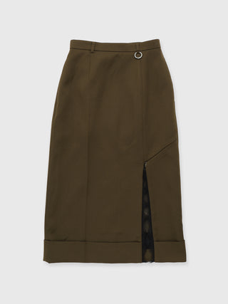 ASYMMETRY LINER SKIRT