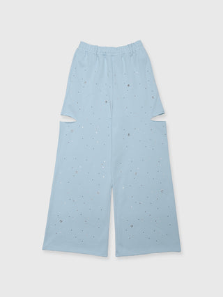 BIJOU SLIT SWEAT PANTS