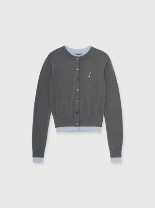 MOON CARDIGAN with PEARL