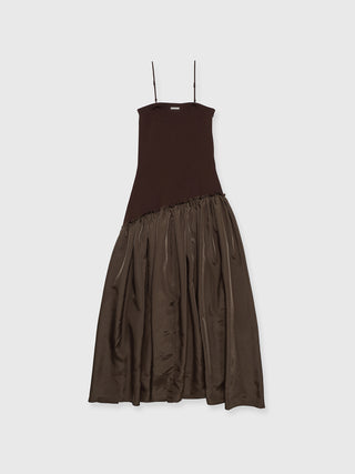 KNIT SLANT BEAR DRESS