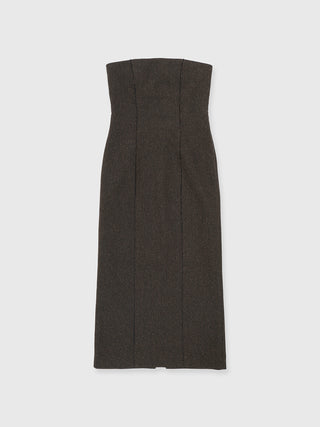 CUT OFF DETAILS DRESS