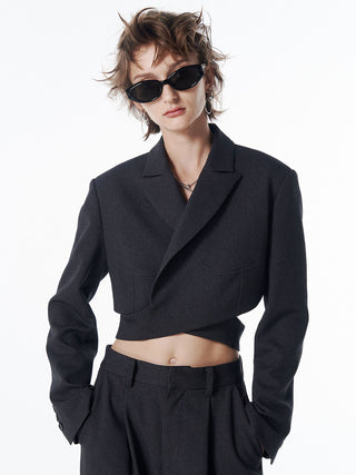CROSS SHORT JACKET