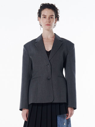 WAIST CONSCIOUS PAT IN JACKET