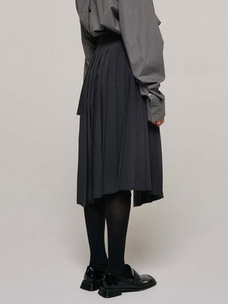 SCREW PLEATS SKIRT
