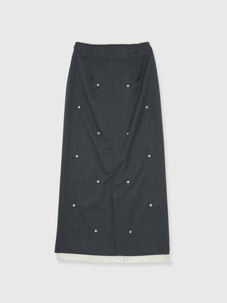 EYELET SKIRT