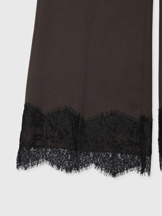 LACE TRIM PANTS