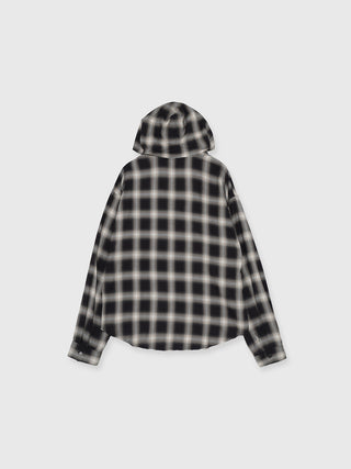 HOODIE CHECK SHIRT