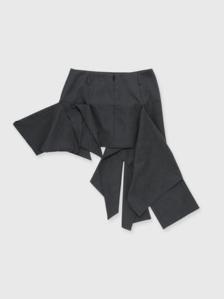 IRREGULAR HEM SKIRT