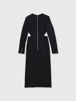 WEST CUTTING SLIT DRESS