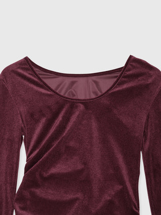 SHEER VELOUR 2WAY TOPS