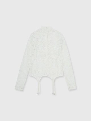 【2月中旬発送予定】LIQUIDE LACE TOPS