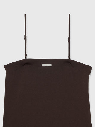 KNIT SLANT BEAR DRESS