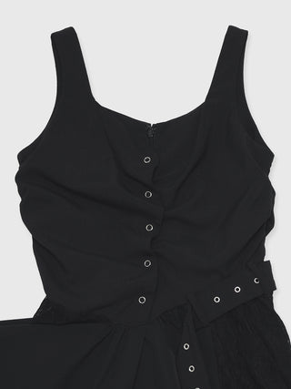 FLOAT TUCK DRESS
