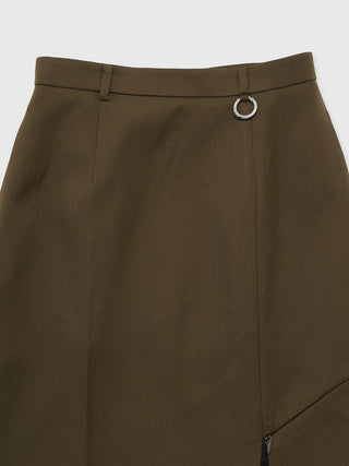 ASYMMETRY LINER SKIRT