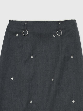 EYELET SKIRT