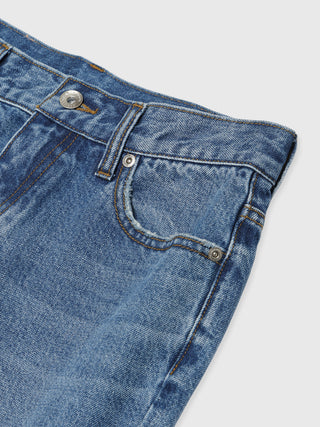 SLIT LEG DENIM