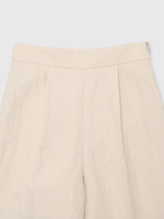 WASH WOOL WIDE PANTS