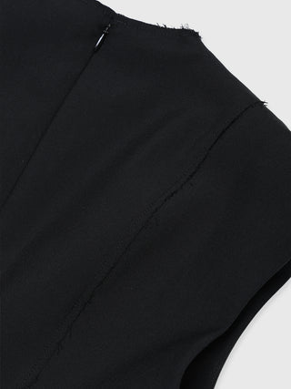 POWER SHOULDER MINI DRESS