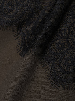 LACE TRIM PANTS
