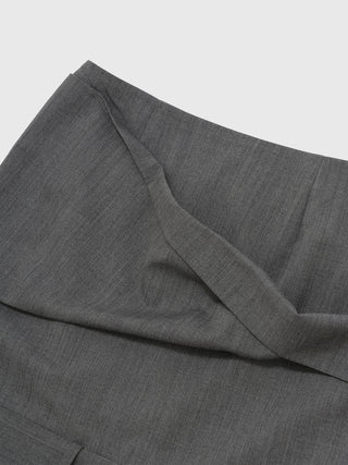 LOW WEST CUTTING MINI SKIRT