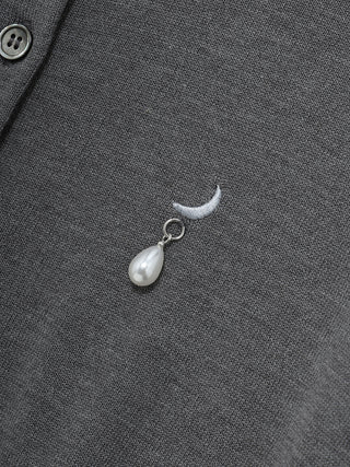 MOON CARDIGAN with PEARL