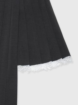 SEPARATE SCREW PLEATS SKIRT