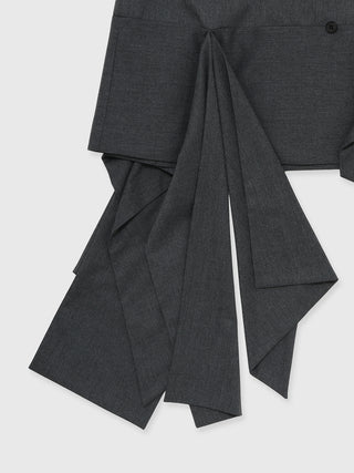 IRREGULAR HEM SKIRT