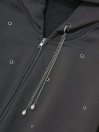 【2月上旬発送予定】EYELET OVER HOODIE