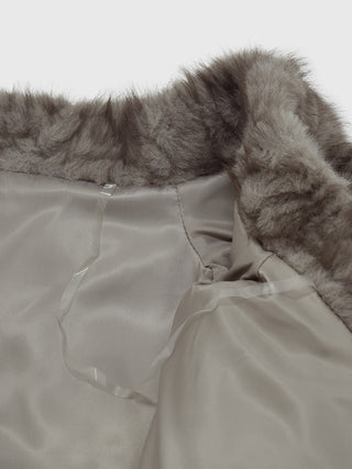 FUR OFFSHOULDER TOPS