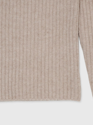 OFF SHOULDER BULKY KNIT