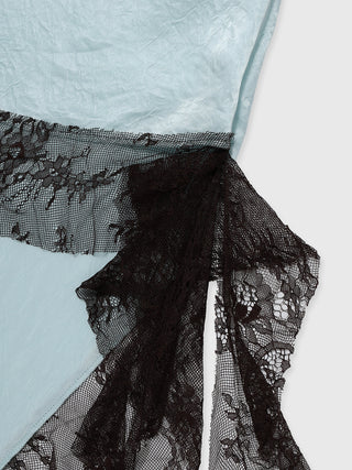 TWO SIDE LACE DRESS