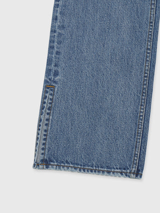 SLIT LEG DENIM