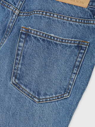 SLIT LEG DENIM